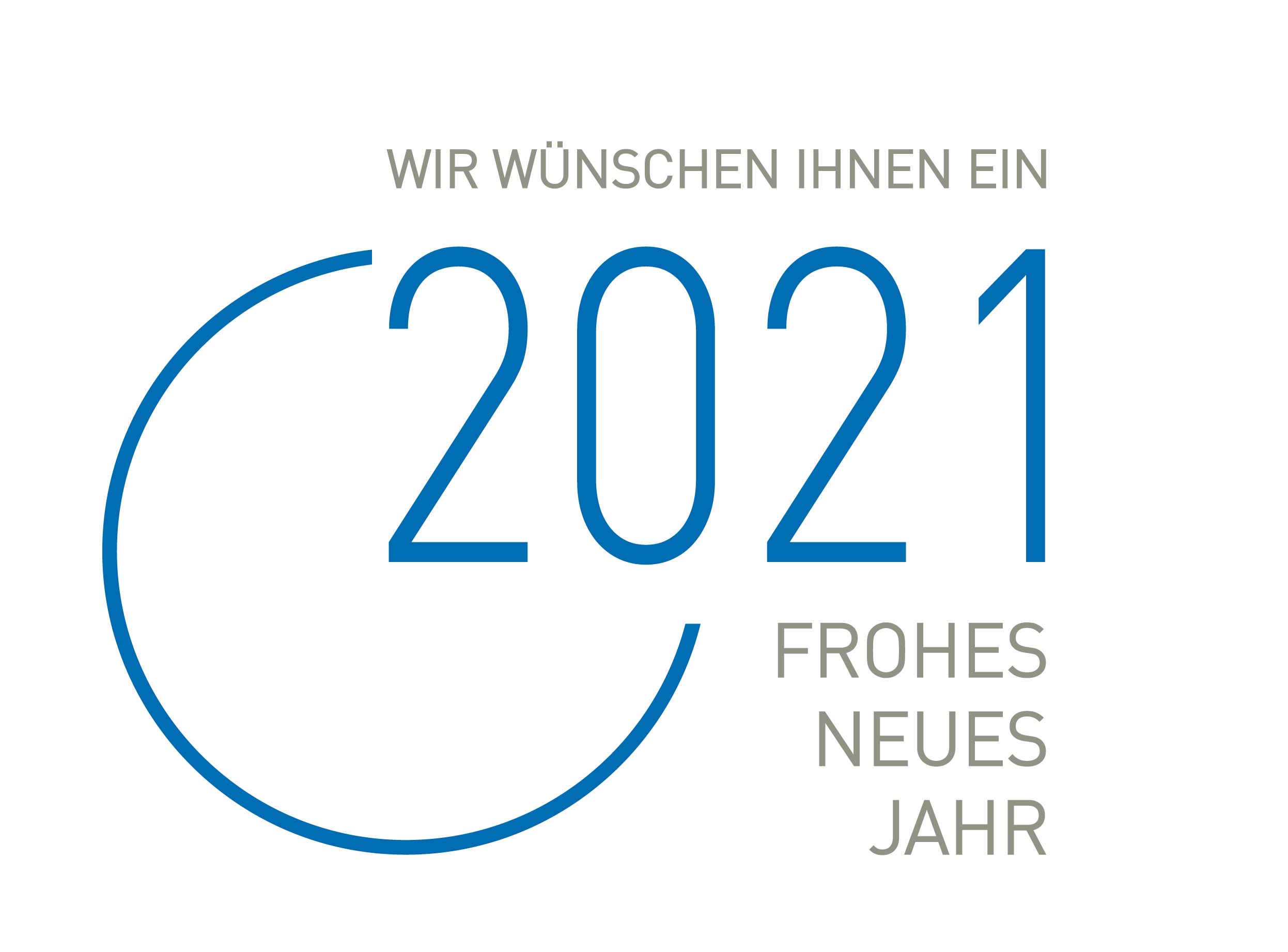 Neujahrskarte 2021 windowpanes at the building